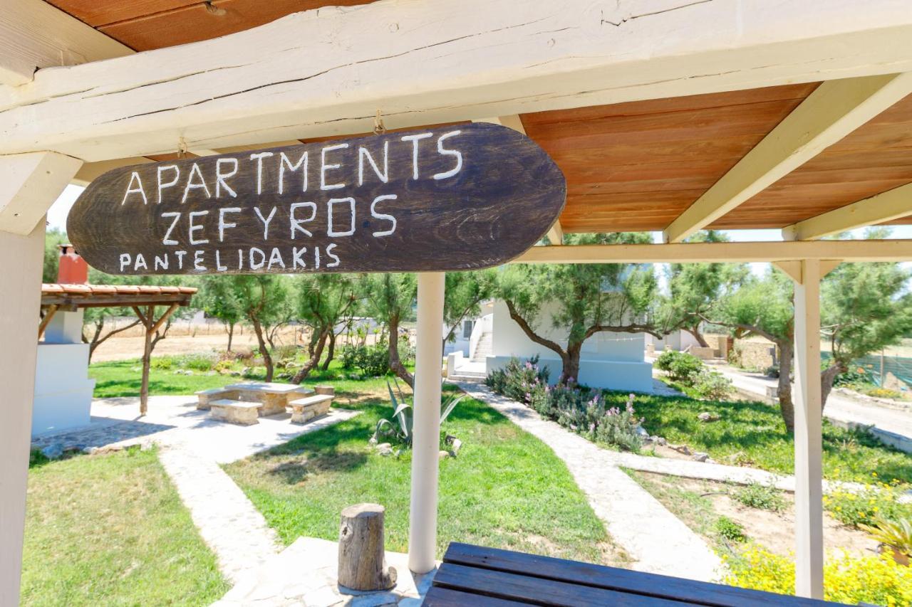 Zefyros Apartments And House Kíssamos Eksteriør bilde